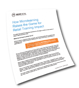 microlearning retail training