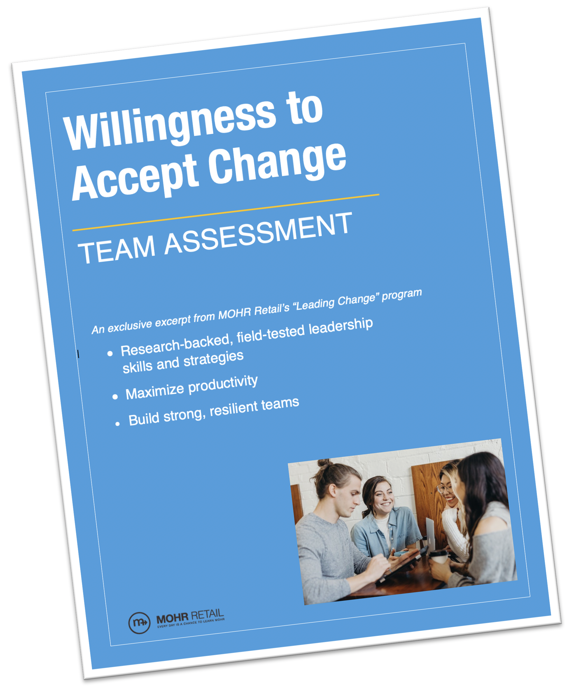 willingness to change team assessment